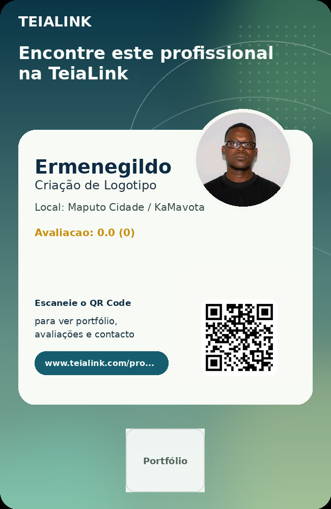 Cartão frente de Ermenegildo