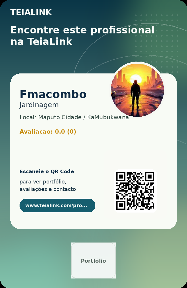 Cartão frente de Fmacombo